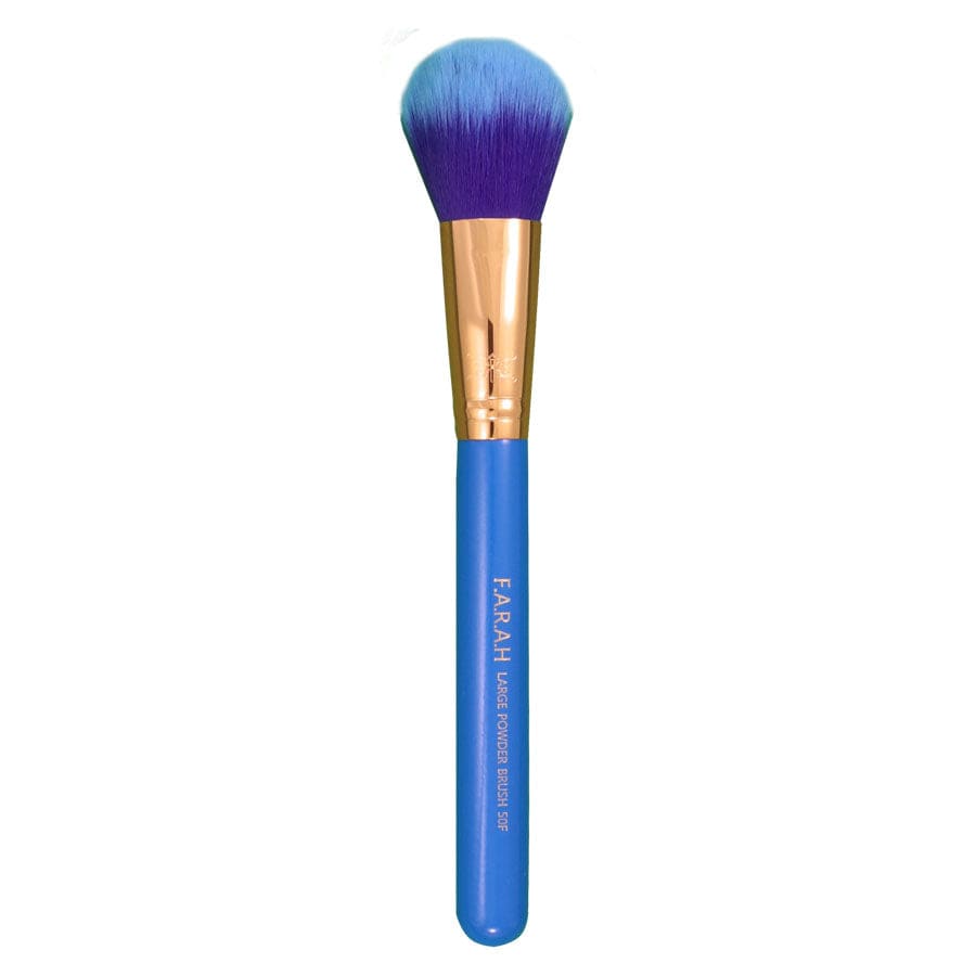 Large Powder Brush 50F "Blue Orchid"