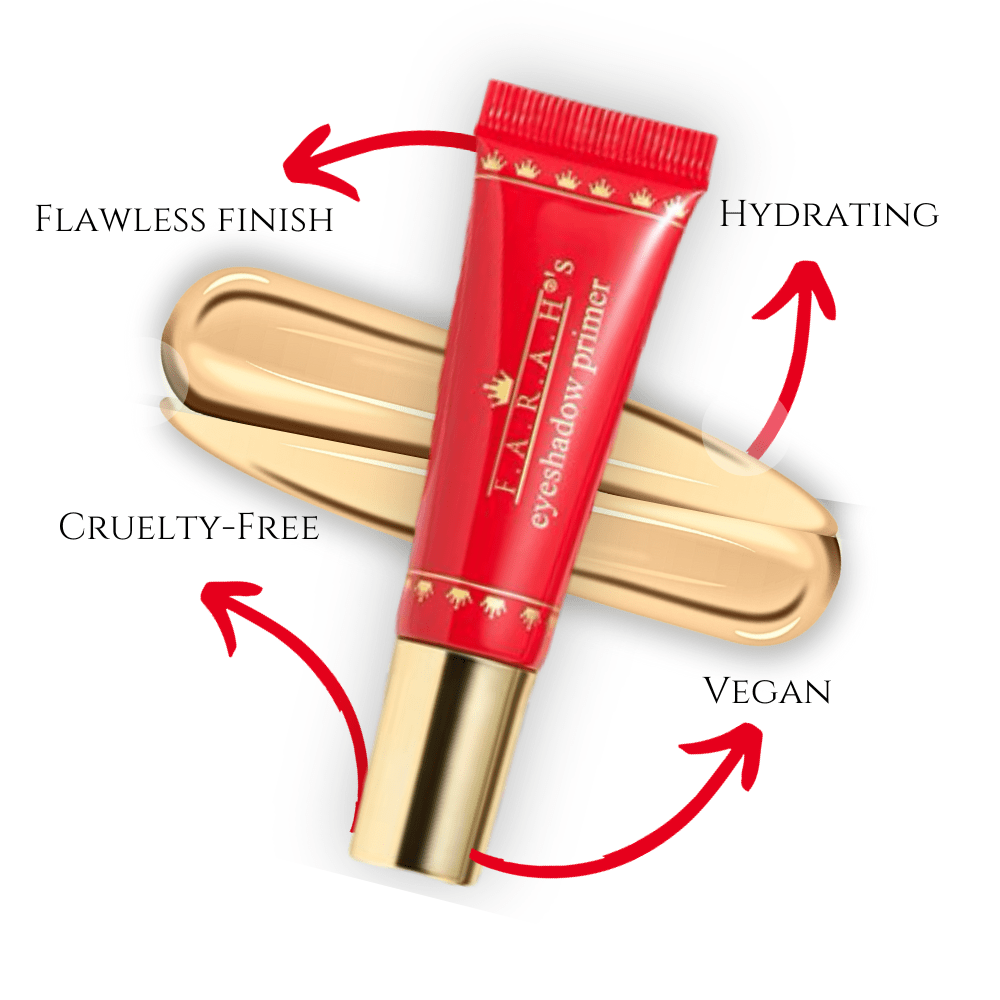 FARAH Eyeshadow Primer - Long-Lasting Makeup Base for Crease-Free Eyeshadow